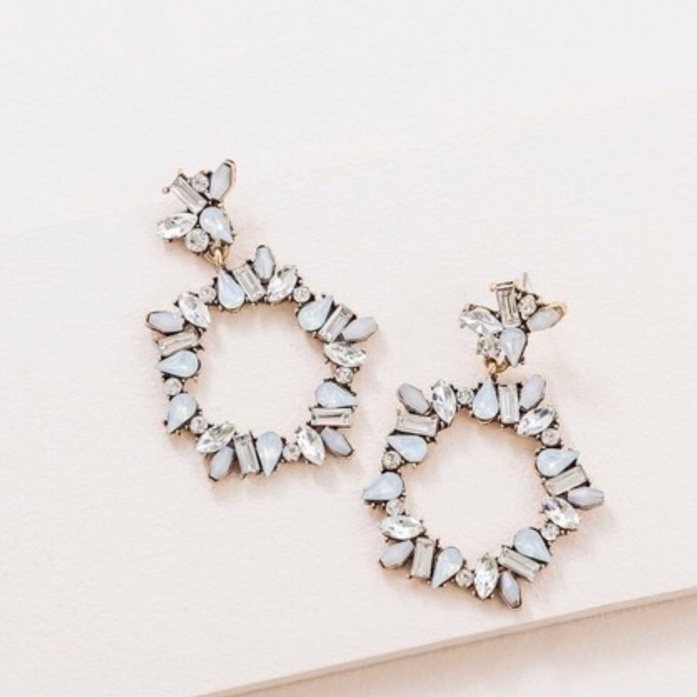 Statement Rhinestone Earrings